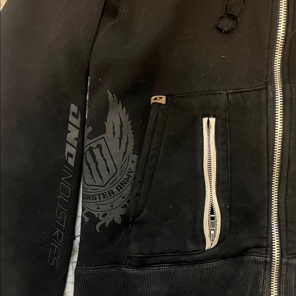 Monster Energy Black Bomber Jacket - Picture 5 of 6